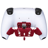 eXtremeRate Volcanic Red Replacement Redesigned K1 K2 K3 K4 Back Buttons Housing Shell for PS5 Controller RISE4 Remap Kit - Controller & RISE4 Remap Board NOT Included - VPFM5011