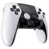 eXtremeRate Solid White Replacement Swappable Thumbsticks for PS5 Edge Controller, Custom Interchangeable Analog Stick Joystick Caps for PS5 Edge Controller - Controller & Thumbsticks Base NOT Included - P5J109