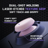 eXtremeRate Replacement Thumbsticks with Original Touch Sensing for Steam Deck LCD & OLED - Cherry Blossoms Pink - GGBSDM006