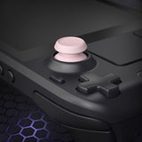 eXtremeRate Replacement Thumbsticks with Original Touch Sensing for Steam Deck LCD & OLED - Cherry Blossoms Pink - GGBSDM006