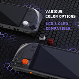 eXtremeRate Replacement Thumbsticks with Original Touch Sensing for Steam Deck LCD & OLED - Frosted White - GGBSDM002