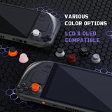 eXtremeRate Replacement Thumbsticks with Original Touch Sensing for Steam Deck LCD & OLED - New Hope Gray - GGBSDM007