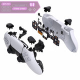 eXtremeRate Micro Switch - Strong Version Tactile Clicky Hair Trigger Kit for PS5 Controller BDM-040 Shoulder Buttons, Ergonomic Micro Switches L2R2 Buttons Tactile L1R1 Mouse Click for PS5 Controller - PFMD015