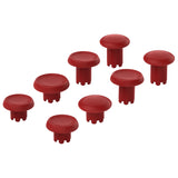 eXtremeRate ThumbsGear Interchangeable Thumbsticks for PS5 Edge Controller - Carmine Red - XCKEGM004