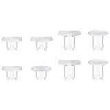 eXtremeRate ThumbsGear Interchangeable Thumbsticks for PS5 Edge Controller - Clear - XCKEGM003