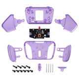 eXtremeRate Turn RISE to RISE4 Kit – Redesigned Clear Atomic Purple K1 K2 K3 K4 Back Buttons Housing & Remap PCB Board for PS5 Controller eXtremeRate RISE & RISE4 Remap kit - Controller & Other RISE Accessories NOT Included - VPFM5004P