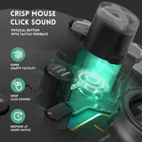 eXtremeRate Strong Version Whole Clicky Kit for Xbox Elite Series 2 Controller Shoulder ABXY Buttons, Ergonomic Tactile Switches LT RT A B X Y Mouse Click Kit for Xbox Elite Series 2 Core Controller (Model 1797) - X1MD006