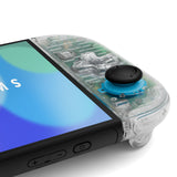 eXtremeRate D-Pad Version Replacement Full Set Shell Case with Buttons for Joycon 2 of Nintendo Switch 2 - Deluxe Version - Clear - SZMNTM004