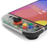 eXtremeRate DIY Replacement Full Set Shell Case with Buttons for Joycon 2 of Nintendo Switch 2 - Essence Version - Clear - BSUNTM006