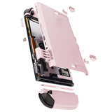 eXtremeRate DIY Replacement Full Set Shells with Buttons for Nintendo Switch 2 - Deluxe Version - Cherry Blossoms Pink - QGRNTM009