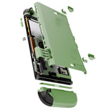 eXtremeRate DIY Replacement Full Set Shells with Buttons for Nintendo Switch 2 - Deluxe Version - Matcha Green - QGRNTM010