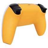eXtremeRate Custom Back Housing Bottom Shell Compatible with PS5 Controller BDM-010/020/030/040/050 - Caution Yellow - DPFP3011