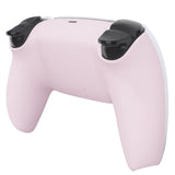 eXtremeRate Custom Back Housing Bottom Shell Compatible with PS5 Controller BDM-010/020/030/040/050 - Blossoms Pink - DPFP3012