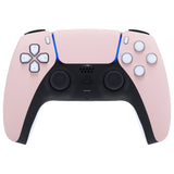 eXtremeRate Replacement Front Housing Shell with Touchpad Compatible with PS5 Controller BDM-010/020/030/040/050/060 - Cherry Blossoms Pink - ZPFP3012G4