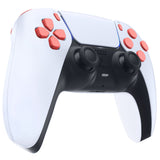eXtremeRate Replacement D-pad R1 L1 R2 L2 Triggers Share Options Face Buttons, Coral Full Set Buttons Compatible with ps5 Controller BDM-010 & BDM-020 - JPF1020G2