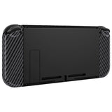 eXtremeRate Graphite Carbon Fiber Handheld Controller Housing with Buttons, DIY Replacement Shell Case for NS Switch JoyCon & OLED JoyCon – Joycon and Console NOT Included - CS209