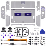 eXtremeRate Replacement Full Set Shell for Nintendo Switch OLED - Classic SNES Style - QNSOY7003