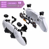 eXtremeRate Micro Switch - Light Version Tactile Clicky Hair Trigger Kit V2 for PS5 Controller BDM-040/050/060 Shoulder Buttons, Ergonomic Micro Switches L2 R2 Tactile L1 R1 Mouse Click Kit for PS5 Controller - PFMD016V2