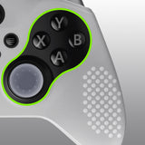 eXtremeRate PlayVital Glow in Dark - Green Soft Anti-Slip Silicone Cover Skins for Xbox One Elite Controller Series 2, Custom Protective Case for Xbox Elite Series 2 Core Controller with Thumb Grips Analog Caps - XBOWP0049GC