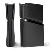 eXtremeRate eXcover Replacement Top Bottom Cover Side Panel with Cooling Vent for PS5 Slim Digital Edition Console - Black - SWRPFM001