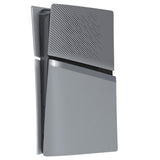eXtremeRate eXcover Replacement Top Bottom Cover Side Panel with Cooling Vent for PS5 Slim Digital Edition Console - New Hope Gray - SWRPFM003