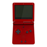 eXtremeRate IPS Ready Upgraded Scarlet Red Soft Touch Custom Replacement Housing Shell for Gameboy Advance SP GBA SP – Compatible with Both IPS & Standard LCD – Console & Screen NOT Included - ASPP3004