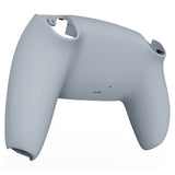 eXtremeRate New Hope Gray Custom Back Housing Bottom Shell Compatible with ps5 Controller, Replacement Back Shell Cover Compatible with ps5 Controller - DPFP3028