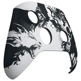 eXtremeRate New Wolve Soul Replacement Part Faceplate, Soft Touch Grip Housing Shell Case for Xbox Series S & Xbox Series X Controller Accessories - Controller NOT Included - FX3T109