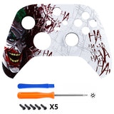 eXtremeRate HAHAHA Replacement Part Faceplate, Soft Touch Grip Housing Shell Case for Xbox Series S & Xbox Series X Controller Accessories - Controller NOT Included - FX3T140