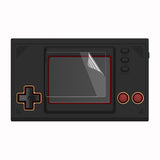 PlayVital Black Silicone Cover Protective Case Skin for Game & Watch: Super Mario Bros with 2 Pcs Screen Protectors - GW002