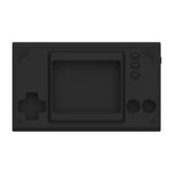 PlayVital Black Silicone Cover Protective Case Skin for Game & Watch: Super Mario Bros with 2 Pcs Screen Protectors - GW002