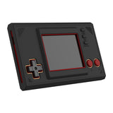 PlayVital Black Silicone Cover Protective Case Skin for Game & Watch: Super Mario Bros with 2 Pcs Screen Protectors - GW002