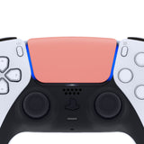 eXtremeRate Coral Replacement Touchpad Cover Compatible with ps5 Controller BDM-010/020/030/040/050, Custom Part Touch Pad Compatible with ps5 Controller - Controller NOT Included - JPF4019G3