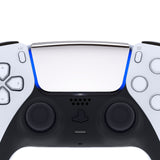 eXtremeRate Chrome Silver Replacement Touchpad Cover Compatible with ps5 Controller BDM-010/020/030/040/050, Custom Part Touch Pad Compatible with ps5 Controller - Controller NOT Included - JPF4046G3