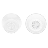 eXtremeRate Clear Replacement Thumbsticks for PS5 Controller, Custom Analog Stick Joystick Compatible with PS5, for PS4 All Model Controller - JPF608