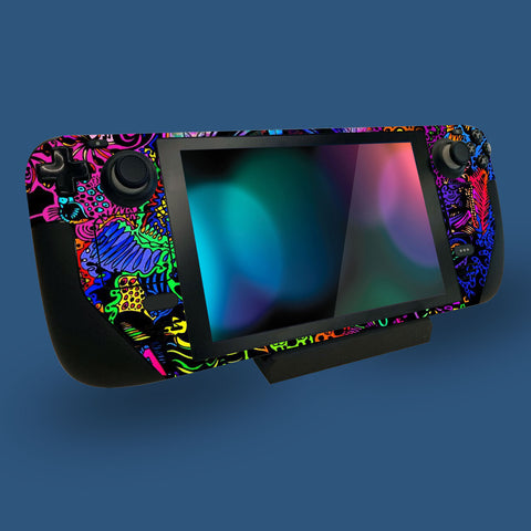 Protective Sticker Vinyl Skin For Steam Deck Console Full Set