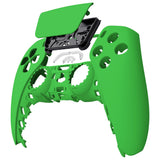 eXtremeRate Green Touchpad Front Housing Shell Compatible with ps5 Controller BDM-010/020/030/040/050, DIY Replacement Shell Custom Touch Pad Cover Faceplate Compatible with ps5 Controller - ZPFP3006G3