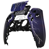 eXtremeRate Purple Storm Touchpad Front Housing Shell Compatible with ps5 Controller BDM-010/020/030/040/050, DIY Replacement Shell Custom Touch Pad Cover Compatible with ps5 Controller - ZPFT1018G3