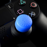 eXtremeRate 8 Blue Silicone Rubber Precision Platporm Raised Analog Sticks Thumb Grips for PS4 Slim PS4 Pro Thumbsticks-ZXBJ1232